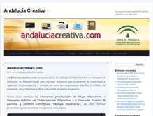 Tablet Screenshot of andaluciacreativa.com